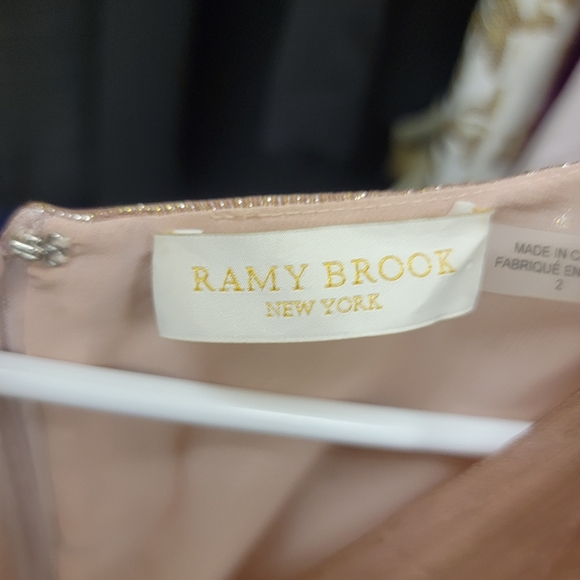 Ramy Brook Rose Gold Dress - Picture 5 of 5